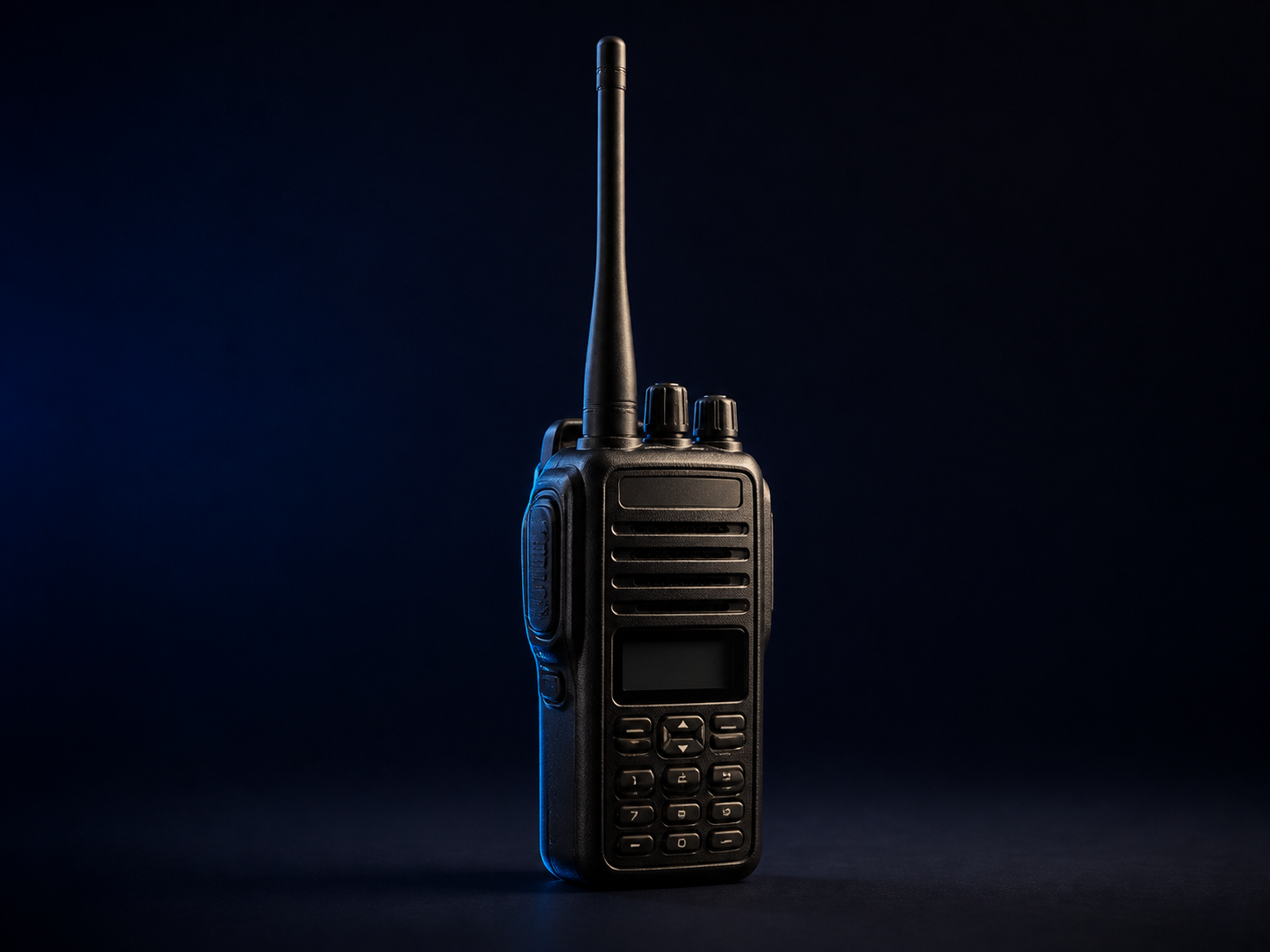 Professional handheld two-way radio