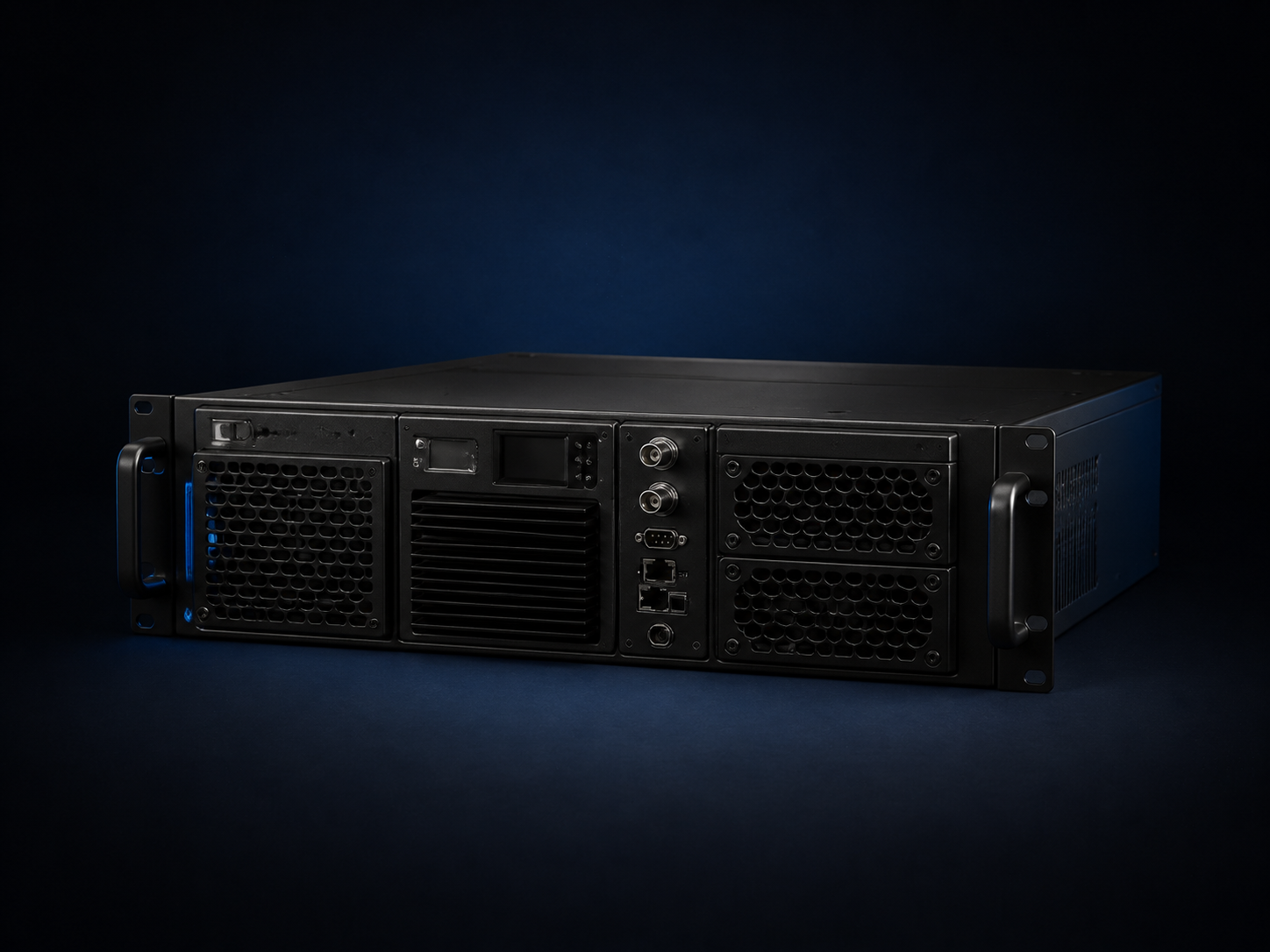 Rack-mount digital radio repeater core