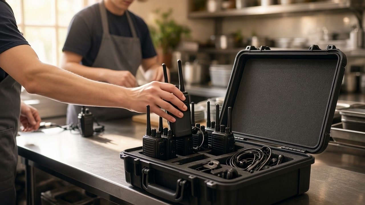 Operating scene reference for Radio accessories.