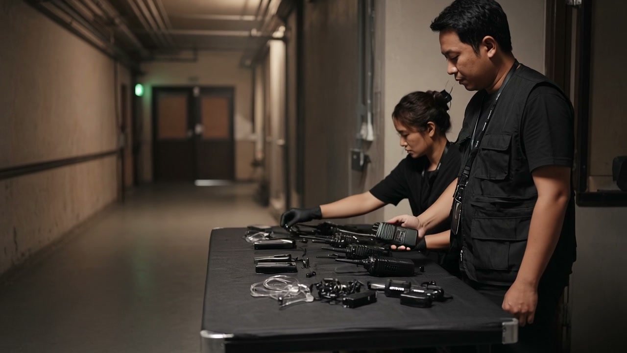 Operating scene reference for repeat event rentals.