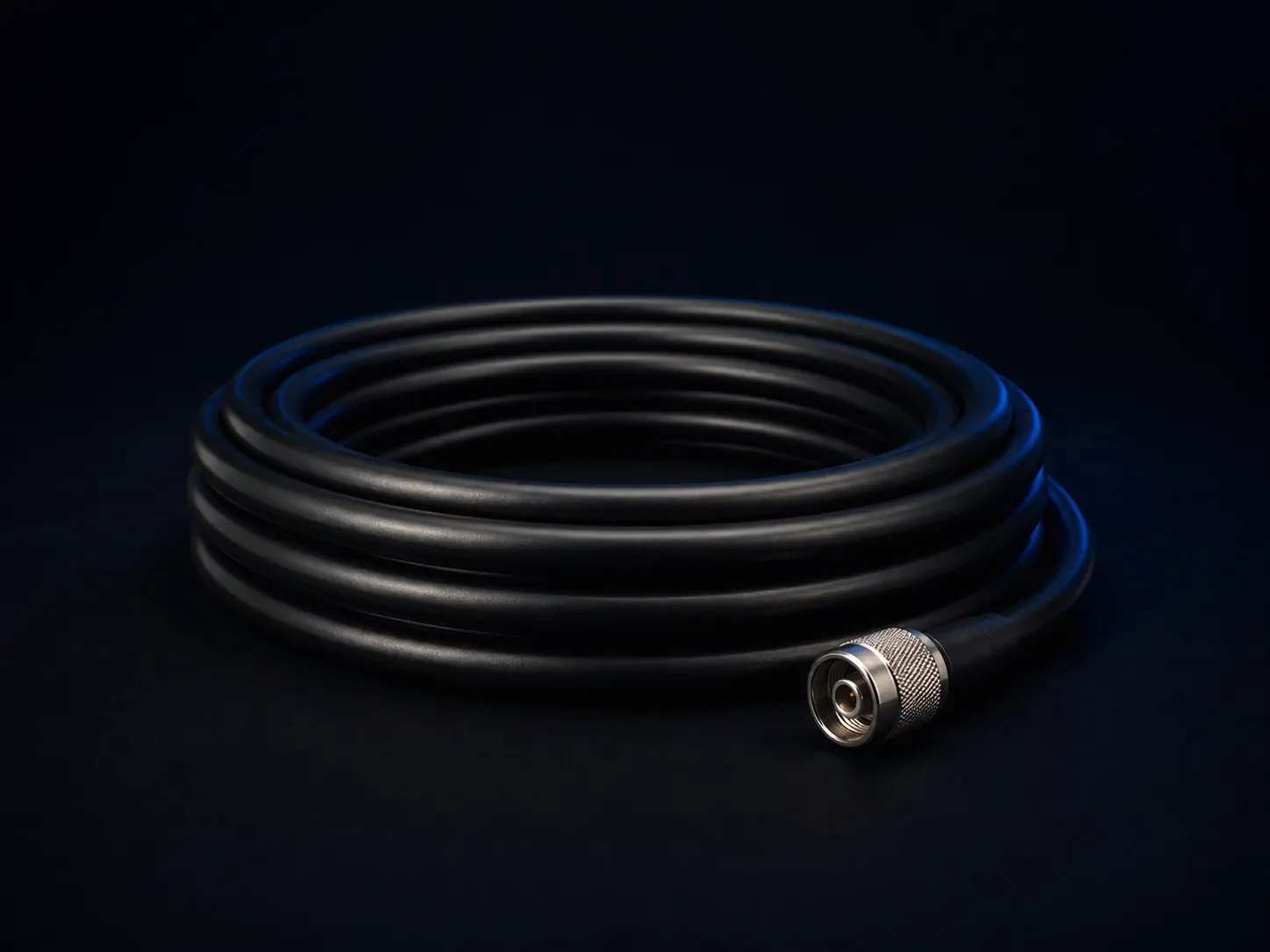 Gegelung kabel penyuap RF